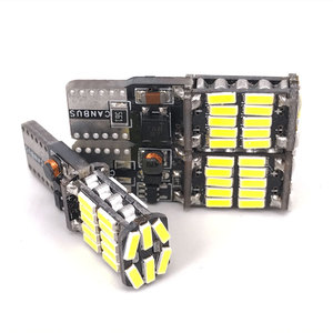 หลอดไฟ LED T10 สำหรับรถยนต์ 56SMD 12V CANBUS ป้องกันการแจ้งเตือนความผิดพลาด ไฟภายในรถยนต์ แบบเสียบ สำหรับเปลี่ยนซ่อมแซม - Product Image 1