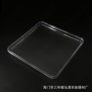 Boîte de Pétri carrée 240x240mm, hauteur 18mm, plaque de culture cellulaire et bactérienne, plastique jetable - Product Image 2