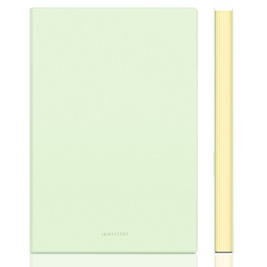 Bloc-notes professionnel en cuir vert Deli 22283, format A5, 96 feuilles, surface souple, couverture en PU, carnet de notes, 64 pièces par carton, haute qualité - Product Image 1