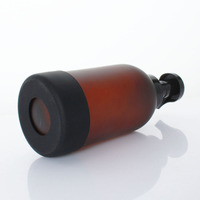 375ml Frost Amber Foam Pump Container Distributeur de savon liquide moussant Bouteilles cosmétiques