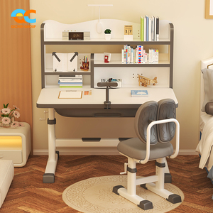 Muestra disponible Muebles escolares completos Juego de escritorio y sillas Diseño de mesa de estudio moderno Venta caliente Juegos de escuela de grado comercial - Product Image 2