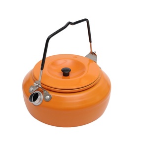 Picnic Camping Cookware Aluminum Outdoor Pot Frying <strong>Pan</strong> Cookware Set With Kettle - Product Image 3