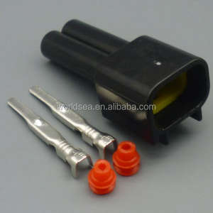 2pin FW-C-2F-B <span class=keywords><strong>2</strong></span> Pin Filo della Bobina di Accensione Cablaggio Femminile E Maschile Impermeabile Connettore Auto per Ford Focus - Product Image 2