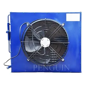 China fabricantes industrial pequeno r134a ar refrigerado condensador preço com um ventilador de alumínio para refrigeração de quarto frio