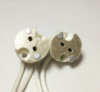 Support de douille de lampe halogène en porcelaine G5.3 Base MR16 G4