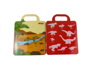 <span class=keywords><strong>Livre</strong></span> d'histoire sur le <span class=keywords><strong>monde</strong></span> des dinosaures personnalisé en usine, couverture souple en carton, surface vernie, art personnalisé, logo couleur personnalisé, pour enfants - Product Image 5