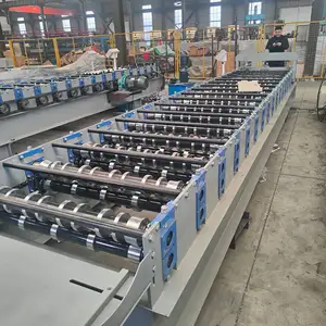 Machine de production de tôles de toiture en Chine machine de fabrication de tôles de toiture en métal