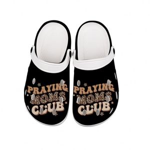 Sandalias de Jardín con Estampado Personalizado, Estilo 2025, Última Moda, Venta al Por Mayor, <span class=keywords><strong>Zuecos</strong></span> para Mujer - Product Image 4