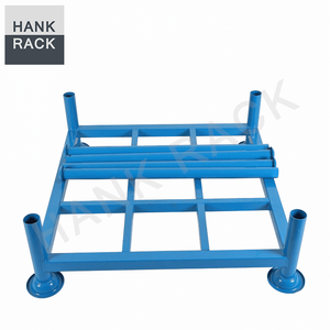 מטען תחבורה לוגיסטי מתלה פלדה מתקפלת אריזת מטען תחבורה לוגיסטי עבור מלגזה פרופיל תואם מסגרת מחסנית - Product Image 6