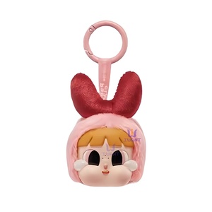 Macaron thú vị Pop Mart labubu hộp mù ban đầu Pop Mart crybaby PowerPuff cô gái labubu - Product Image 5