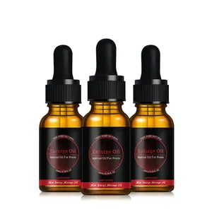 Best Selling LANTHOME 10ml 100% Pure Natural Herbal Penis Enlargement Massage Essential Oil for Men to Enlarge Your Penis