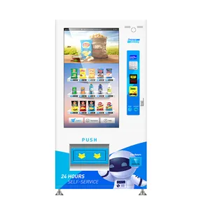 Zomo — distributeur automatique d'aliments et de boissons, Machine avec écran tactile personnalisé de haute qualité