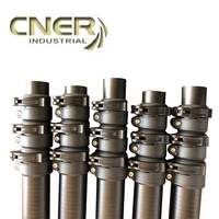Vara de recolección de aceitunas y frutos secos de fibra de carbono, palo para recolectar Supari, cosechador de cocos con doble bloqueo para nueces de areca
