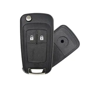 2/3 кнопочный раскладной дистанционный автомобильный чехол для ключей HU100 Blade автомобильный чехол для ключей Замена для Chevrolet Cruze Epica Lova Camaro Impala