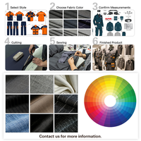 Uniforme de Seguridad Personalizado y Transpirable, Camisa de Manga Larga para Guardias de Seguridad, Apta para Todas las Estaciones, Traje para Hombre