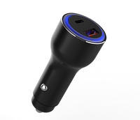 Pengisi Daya Mobil 100W Tipe-C + 18W USB PD 3.0 Pengisian Cepat Daya Tinggi dengan Proteksi OTP untuk Laptop, Kamera, Earphone & Peralatan Listrik
