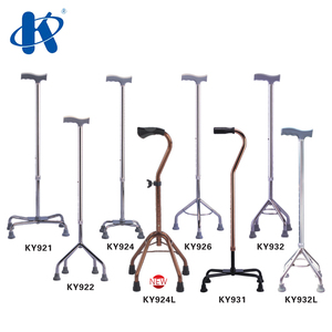 Kaiyang Ky921 Personnes Âgées Anglais Ergonomique Bonne Handicap Béquilles 4 Jambes Bâtons de Marche Réglables - Product Image 5