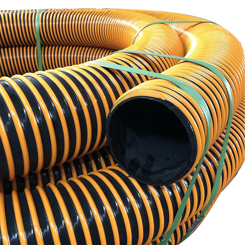 Tube de tuyau de pompe à eau de haute qualité/tuyau d'aspiration sous vide ondulé en spirale hélice pour l'agriculture/prix d'approvisionnement direct d'usine