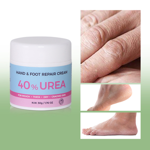 Crème pour les pieds à l'acide hyaluronique pour adultes peau morte blanchissant hydratant exfoliation crème pour - Product Image 1