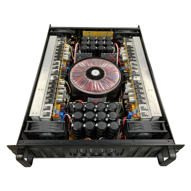 SIVG Professional-grade 4X2000w 4-channel Stereo Metal AC Power Amplifier 4/8 Ohms Suitable for Large Stage Outdoor Concerts