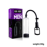 Lila Silikon-Vibrator Penispumpe für Männer Weiche Männliche Masturbationsmaschine Sexspielzeug für Männliche Masturbatoren