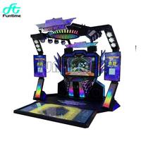 Machine de danse d'arcade de divertissement intérieur Machine de danse commerciale à pièces Centre de jeux Centre commercial Machine de divertissement