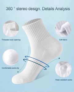 Wholesale Blank White Black Man Sports Boat <b>Socks</b> Middling Breathable Sport Running Basketball <b>Long</b> <b>Socks</b> - Product Image 6