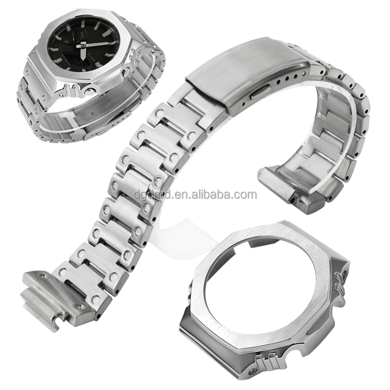 Cinturino In Resina Di Ricambio Per G-Shock GM2100 E GBM2100 - Morbido, Impermeabile, Con Attrezzo
