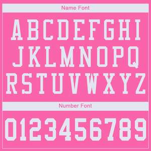 Özel Pembe Beyaz Klasik Stil Fileli Orjinal Futbol Forması - Product Image 5