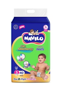 Pañal para Bebé Navilo Plain, Producto para el Cuidado del Bebé, Tamaño Pequeño, Diseñado para una Comodidad Suave y Delicada, Alta Absorbencia y Fiabilidad - Product Image 2