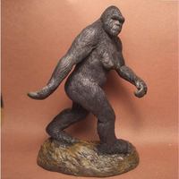 Statue grandeur nature Bigfoot en bronze Sasquatch à vendre