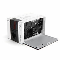 Imprimante de cartes PVC Evolis Zenius 2 haute performance, résolution 300 dpi, simple/double face, imprimante de cartes d'identité la plus fiable