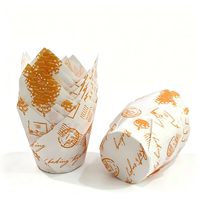 Gobelets en papier pour cupcakes, imprimés sur mesure, résistants à l'huile, doublures jetables pour la cuisson de gâteaux, pour la maison et la boulangerie