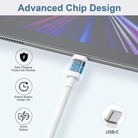 3ft 6ft Fast Charging Data Sync otg 20W PD Charger Cables Mobile Phone 3A Type C to Type C Cable Android Micro Usb Cable Type-c