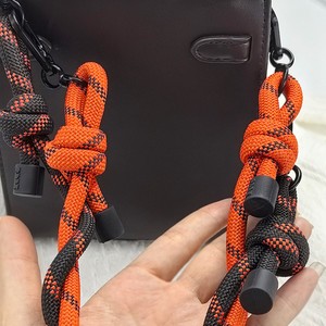 Phone <b>Lanyard</b> <b>Polyester</b> Braided Adjustable Strap Fashion Small Square Bag For Carrying Phone - Product Image 3