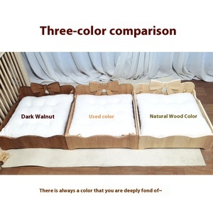 Cama para Perros de Madera Maciza con Lazo, Resistente a la Humedad, para Todas las Estaciones, para Perros Pequeños, Yorkshire Terriers, Teacup, para Sala de Estar - Product Image 3
