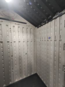 Tiny House WooWild, cabane modulaire préfabriquée portable, isolée, étanche, mobile |   Maison mobile intelligente à énergie solaire, abri en HDPE - Product Image 6