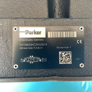 Vanne de commande directionnelle proportionnelle Parker D91FBB32HC2NG00, type aiguille, vanne hydraulique - Product Image 3
