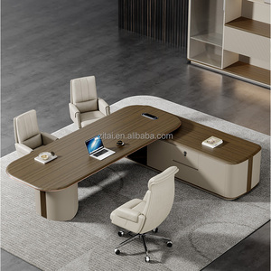 Zitai Moderner Chefschreibtisch-Set für Geschäftsführer - MDF-Material Modulares Design E1-Standard - Product Image 5