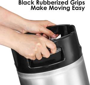 Kegmaxs سخيف البرميل البيرة 3 جالون 12 لتر الكرة قفل برميل كورنيليوس معدات تخمير البيرة مع NSF شهادة تنظيف البرميل - Product Image 3