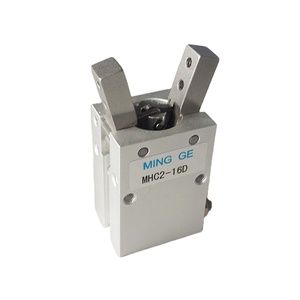 Pinza paralela de Robot de dedo neumático de doble acción, pinza de dedo de doble acción, cilindro neumático, cilindro de dedo neumático - Product Image 4