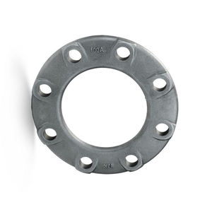 CNC Machined Polished <b>Flange</b> with 6 <b>Bolt</b> Holes 18mm Diameter Gray Metal Ring for Pipeline System TSP Brand - Product Image 1