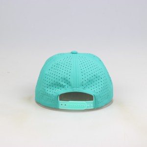 Chapeau de pêcheur sur mesure à 6 panneaux, haute qualité, anti-humidité, perforé, maille, broderie 3D, visière incurvée, pour le sport - Product Image 4