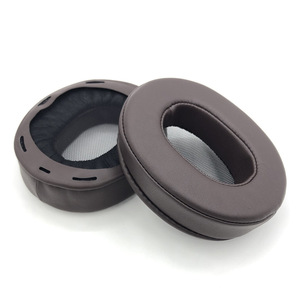 Coussinets d'oreille de remplacement en cuir protéiné pour écouteurs audio haute résolution Sony MDR-1A MDR-1ADAC MDR1A 1A 1ADAC - Product Image 4