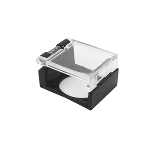 Fabricación <span class=keywords><strong>BENLEE</strong></span>, 16MM, interruptor de botón impermeable transparente de plástico, cubierta protectora de reinicio automático cuadrado de cabeza alta - Product Image 2