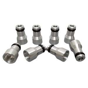 Manchon adaptateur d'injecteur de carburant en alliage d'aluminium, paquet de 8, pour collecteur d'admission LS1 LS6 Toyota FAW JP 551371 - Product Image 4