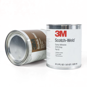 Adhésif époxy <span class=keywords><strong>3M</strong></span> Scotch-Weld <span class=keywords><strong>2216</strong></span> résistant aux températures cryogéniques, bicomposant, pour les industries du transport, de la construction et de la réparation d'appareils - Product Image 2