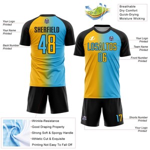 Camiseta <span class=keywords><strong>de</strong></span> Fútbol Personalizada, Camiseta <span class=keywords><strong>de</strong></span> Fútbol Reversible al por Mayor, Uniforme <span class=keywords><strong>de</strong></span> Fútbol 100% Poliéster, Camiseta <span class=keywords><strong>de</strong></span> Fútbol Personalizada - Product Image 4