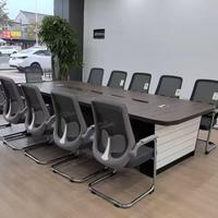 Meubles de bureau modernes, bureau de direction, table de réunion, table de conférence, utilisation en villa, bois écologique