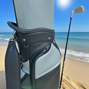 Bolsa de Golf Multifuncional Impermeable de Cuero Suave con Cuatro Ruedas y Cierre de Cremallera, Directo de Fábrica para Hombres y Mujeres // Multi- - Product Image 2
